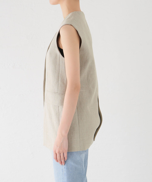 plage（プラージュ）の「RIAM LOOSE ベスト（ベスト）」 - WEAR
