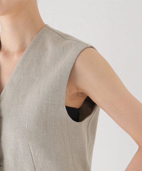 plage（プラージュ）の「RIAM LOOSE ベスト（ベスト）」 - WEAR