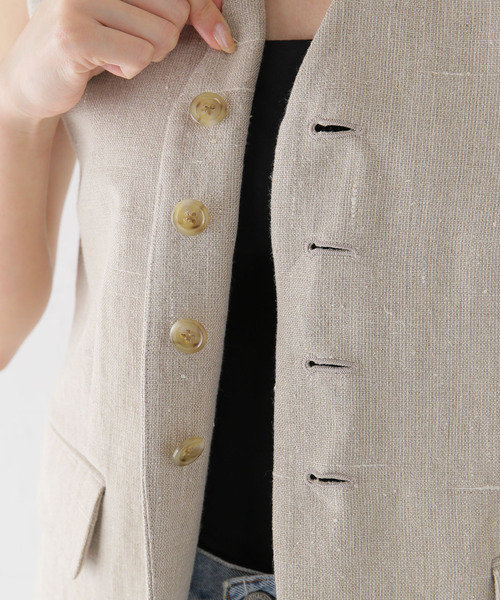 plage（プラージュ）の「RIAM LOOSE ベスト（ベスト）」 - WEAR