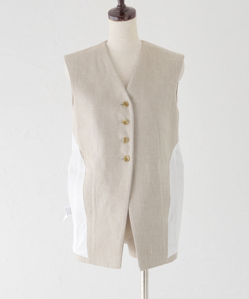plage（プラージュ）の「RIAM LOOSE ベスト（ベスト）」 - WEAR