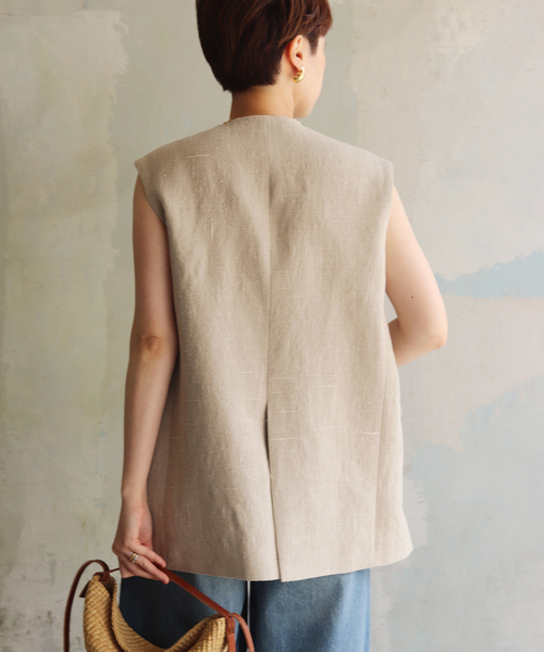 plage（プラージュ）の「RIAM LOOSE ベスト（ベスト）」 - WEAR