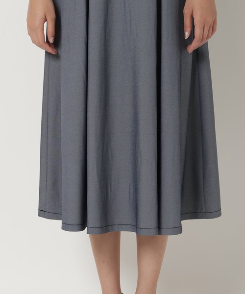 REDYAZEL（レディアゼル）の「バルーンスリーブワンピース（ワンピース・レディース・ネイビー/グレー/ブルー・FREE）」の9枚目の写真