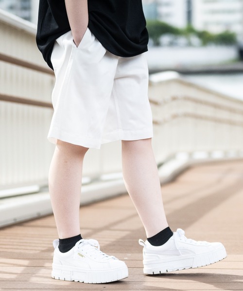 U.S. POLO ASSN.（ユーエスポロアッスン）の「【3】〔U.S.POLOASSN.〕ワンポイントロゴ 刺繍 TCツイル イージーショーツ（チノパンツ・メンズ・ベージュ/ホワイト/チャコールグレー/ブラック/ネイビー・MEDIUM/X-LARGE/LARGE）」の9枚目の写真