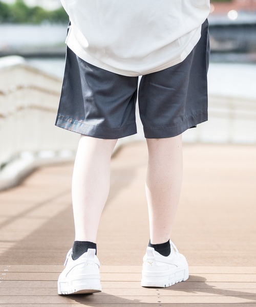 U.S. POLO ASSN.（ユーエスポロアッスン）の「【3】〔U.S.POLOASSN.〕ワンポイントロゴ 刺繍 TCツイル イージーショーツ（チノパンツ・メンズ・ベージュ/ホワイト/チャコールグレー/ブラック/ネイビー・MEDIUM/X-LARGE/LARGE）」の22枚目の写真