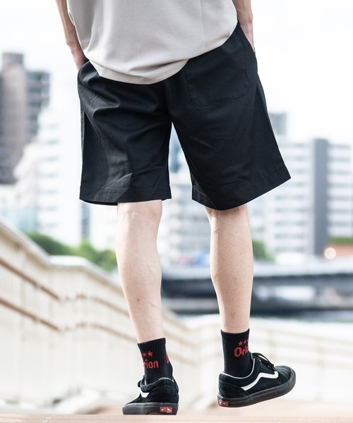 U.S. POLO ASSN.（ユーエスポロアッスン）の「【3】〔U.S.POLOASSN.〕ワンポイントロゴ 刺繍 TCツイル イージーショーツ（チノパンツ・メンズ・ベージュ/ホワイト/チャコールグレー/ブラック/ネイビー・MEDIUM/X-LARGE/LARGE）」の15枚目の写真