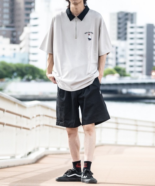 U.S. POLO ASSN.（ユーエスポロアッスン）の「【3】〔U.S.POLOASSN.〕ワンポイントロゴ 刺繍 TCツイル イージーショーツ（チノパンツ・メンズ・ベージュ/ホワイト/チャコールグレー/ブラック/ネイビー・MEDIUM/X-LARGE/LARGE）」の17枚目の写真