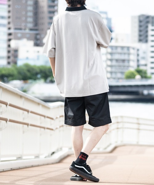 U.S. POLO ASSN.（ユーエスポロアッスン）の「【3】〔U.S.POLOASSN.〕ワンポイントロゴ 刺繍 TCツイル イージーショーツ（チノパンツ・メンズ・ベージュ/ホワイト/チャコールグレー/ブラック/ネイビー・MEDIUM/X-LARGE/LARGE）」の19枚目の写真