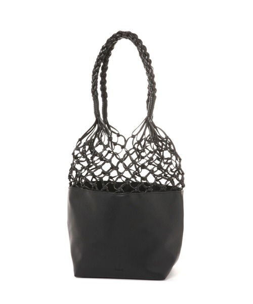 LAKOLE(ラコレ)の「PUメッシュコンビトートバッグ / 128372(トートバッグ・レディース・ライトグリーン/その他1/ブラック・FREE)」の17枚目の写真