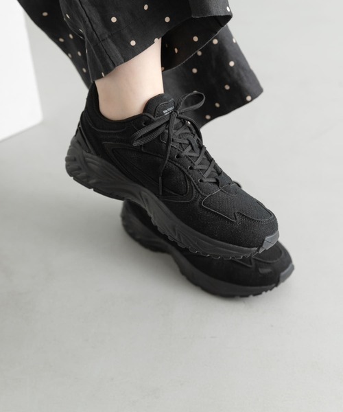 MoonStar(ムーンスター)の「『25サイズ/WEB限定』『別注』MOONSTAR×DOORS STUDEN(スニーカー・レディース・グレー/ブラック・23/23.5/24/24.5/25)」の9枚目の写真