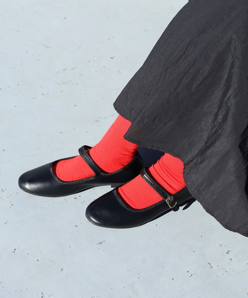 ROOPTOKYO（ループトウキョウ）の「ストラップシューズ メリージェーン（バレエシューズ・レディース・ホワイト/ブラウン系・23.5cm/24.5cm/23.0cm/24.0cm/25.0cm）」の15枚目の写真