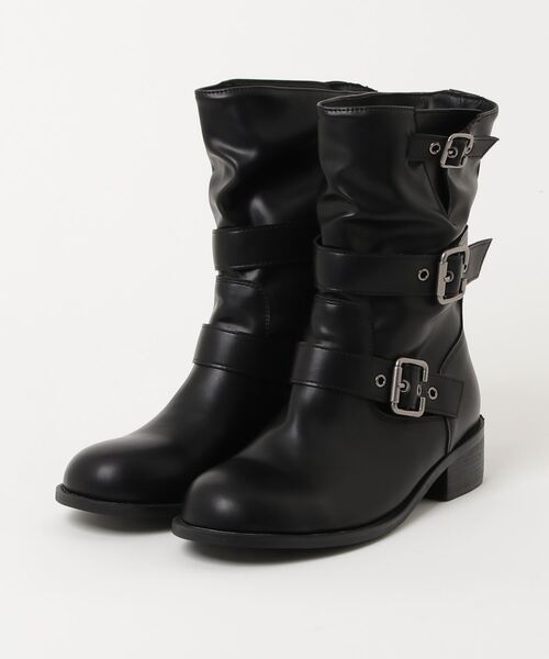 Chikashitsu+ ヒールブーツ