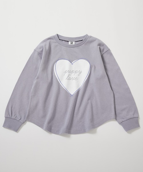 devirock（デビロック）の「綿100％ デビラボ ガールズ プリント 長袖Tシャツ（Tシャツ/カットソー・キッズ・パープル系その他6/パープル系その他5/ブラック系その他3/ホワイト系その他2/パープル系その他3/ブラック系その他/パープル系その他4/ホワイト系その他/パープル系その他2/パープル系その他/グレー系その他/ブラック系その他2・100cm/90cm/160cm/150cm/140cm/130cm/120cm/110cm）」の20枚目の写真