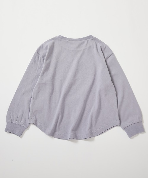 devirock（デビロック）の「綿100％ デビラボ ガールズ プリント 長袖Tシャツ（Tシャツ/カットソー・キッズ・パープル系その他6/パープル系その他5/ブラック系その他3/ホワイト系その他2/パープル系その他3/ブラック系その他/パープル系その他4/ホワイト系その他/パープル系その他2/パープル系その他/グレー系その他/ブラック系その他2・100cm/90cm/160cm/150cm/140cm/130cm/120cm/110cm）」の22枚目の写真