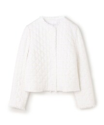 TOMORROWLAND｜トゥモローランドのノーカラージャケット通販 - ZOZOTOWN