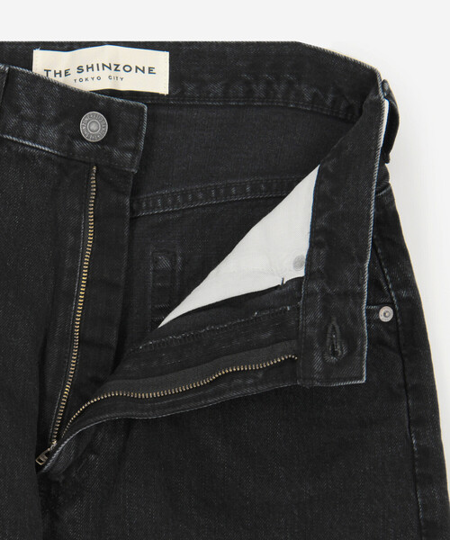 THE SHINZONE |〈別注〉HIGH WAIST DENIM BLACK WOMEN（デニム