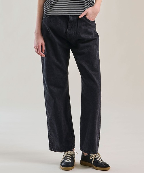 THE SHINZONE(ザ シンゾーン)の「THE SHINZONE |〈別注〉HIGH WAIST DENIM BLACK WOMEN(デニムパンツ・レディース・ブラック・36/34/32)」の16枚目の写真
