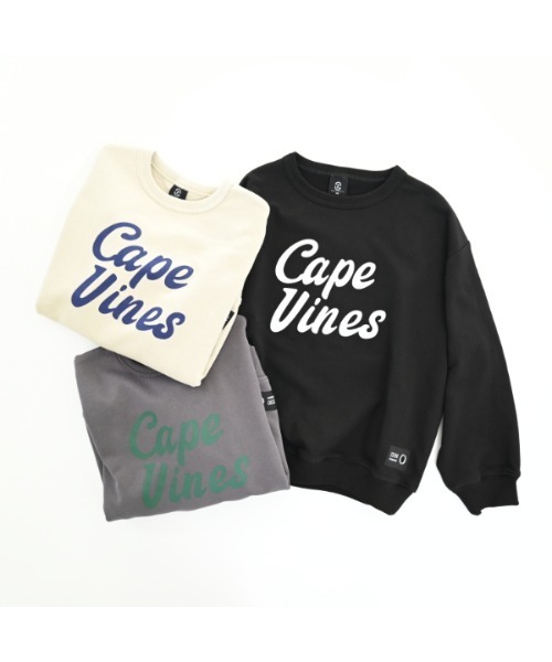 ZERO standerd(ゼロスタンダード)の「ゼロスタンダード Cape Vinesトレーナー(スウェット・キッズ・ブラック/チャコールグレー/サンドベージュ・110cm/160cm/100cm/120cm/130cm/140cm/150cm)」の10枚目の写真