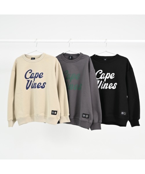 ZERO standerd(ゼロスタンダード)の「ゼロスタンダード Cape Vinesトレーナー(スウェット・キッズ・ブラック/チャコールグレー/サンドベージュ・110cm/160cm/100cm/120cm/130cm/140cm/150cm)」の11枚目の写真