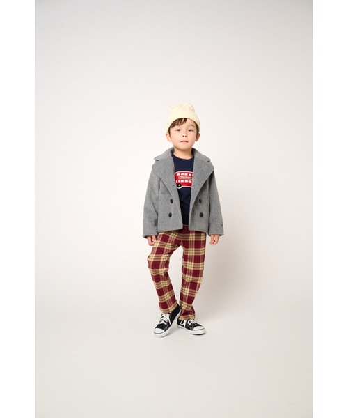 Moujonjon(ムージョンジョン)の「アラン編みニットキャップ(ニットキャップ/ビーニー・キッズ・ネイビー/レッド/オフホワイト・49/53/56)」の18枚目の写真