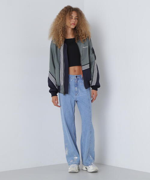 超希少‼️avirex アヴィレックス　デニム　ma-1 リメイク古着　美品 CROSSOVER》MA-1 / MA-1 クロスオーバー（MA-1）｜AVIREX