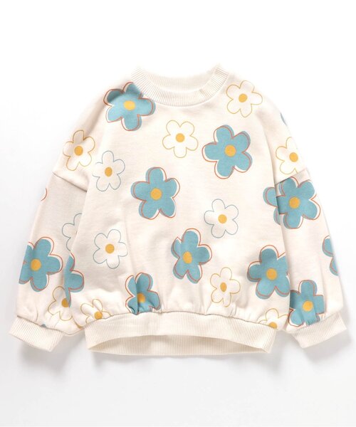 BREEZE（ブリーズ）の「POP総柄トレーナー（スウェット・キッズ・グリーン/レッド/オレンジ/ラベンダー/サックスブルー/ブラック/オフホワイト・140/130/120/110/100/90/80）」の15枚目の写真