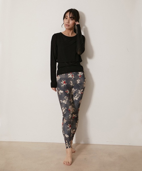 NERGY（ナージー）の「【SET】カシミアシルクレイヤードトップス（アンサンブル・レディース・オフホワイト/ブラック/ラベンダー/オレンジ・FREE）」の17枚目の写真