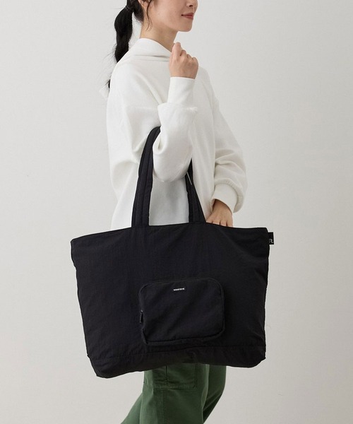 ROOTOTE(ルートート)の「ルートート / SN.GRANDE.パッカブル-B(トートバッグ・レディース・ブラック/グレー/グリーン/コーラルピンク/クリーム・FREE)」の20枚目の写真