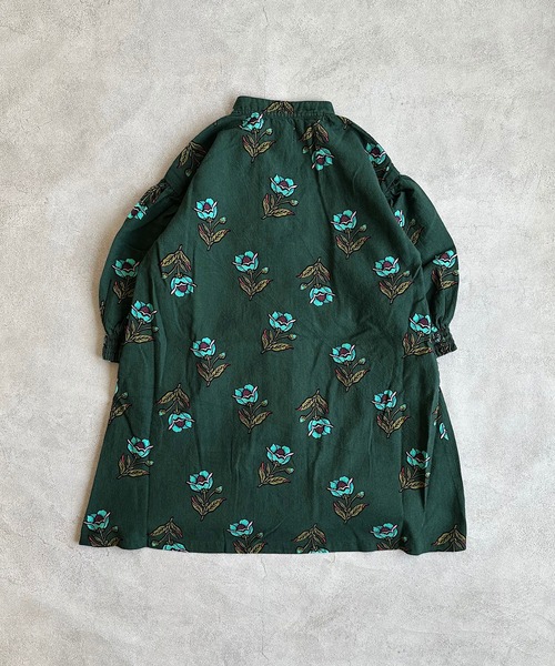 HOGAN RANCH WEAR（ホーガンランチウエア）の「マオカラーワンピース（ワンピース・キッズ・チャコール/マルチ・140/130/120/110/100/90/150）」の16枚目の写真