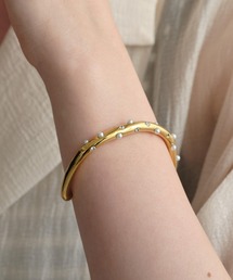 ANOH | パールビジューバングル(バングル/リストバンド)