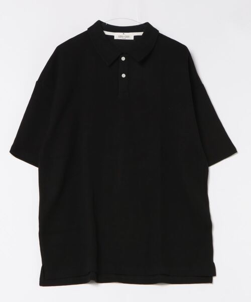 GENXDER(ノンジェンダー)の「【GENXDER】ワッフルスリットポロ風Tシャツ (SS)(ポロシャツ・メンズ・ダークグレー/ブラック/オフホワイト・MEDIUM/LARGE/X-LARGE)」の16枚目の写真