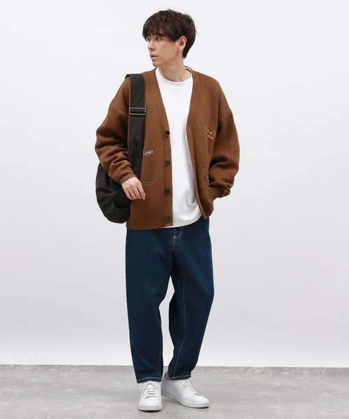 LAKOLE(ラコレ)の「トビガラ刺繍カーディガン / 141061(カーディガン/ボレロ・メンズ・ブラウン/ブラック/ブルー/ライトグレー・LARGE/MEDIUM)」の12枚目の写真