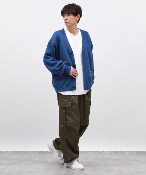 LAKOLE(ラコレ)の「トビガラ刺繍カーディガン / 141061(カーディガン/ボレロ・メンズ・ブラウン/ブラック/ブルー/ライトグレー・LARGE/MEDIUM)」の15枚目の写真