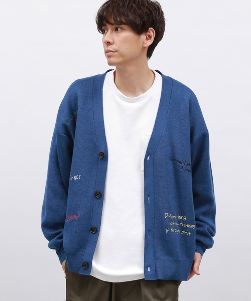 LAKOLE(ラコレ)の「トビガラ刺繍カーディガン / 141061(カーディガン/ボレロ・メンズ・ブラウン/ブラック/ブルー/ライトグレー・LARGE/MEDIUM)」の16枚目の写真