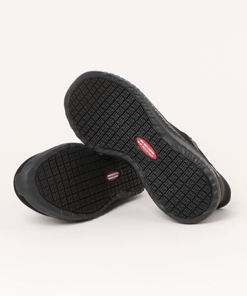 SKECHERS(スケッチャーズ)の「【SKECHERS】スケッチャーズ SLIP-INS WORK:SQUAD CHAOS SR-JASUL(スリップインズ ワーク:スクワッド カオス SR - ジャスル)スリッポンスニーカー 108194(スニーカー・レディース・ブラック・22.5cm/23.5cm/24.5cm/23.0cm/24.0cm/25.0cm)」の3枚目の写真