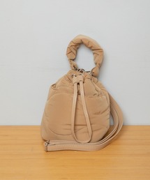 Munich（ミューニック）の「パディングポリエステル 2wayポーチ（ハンドバッグ）」