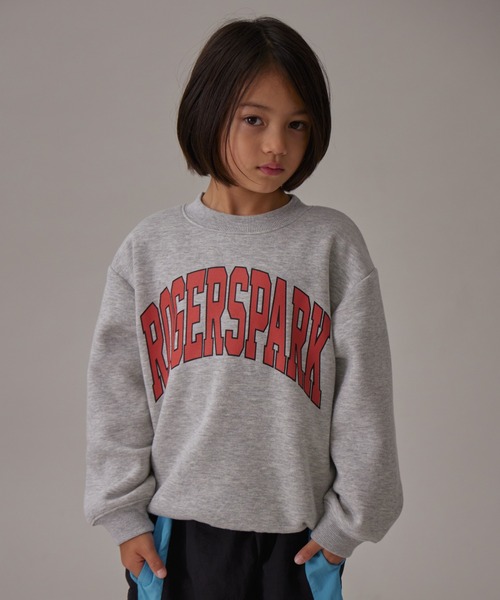 セール】【PAIRMANON STREET】裏起毛 ロゴプリント オーバーサイズ