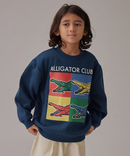 PAIRMANON STREET（ペアマノンストリート）の「【PAIRMANON STREET】裏起毛 ロゴプリント オーバーサイズ スウェット トレーナー（スウェット・キッズ・レッド系その他/ブラック系その他4/ベージュ系その他/ベージュ系その他2/ブラウン/グレー系その他/ブラック系その他2/ピンク系その他/ブラック系その他/レッド系その他2/ブラック系その他3/ブラック系その他5/オレンジ系その他/グレー系その他2/グレー系その他3/グレー系その他4/グレー系その他5/オレンジ/グリーン系その他/ネイビー・100/110/120/130/140/150/160/90）」の16枚目の写真