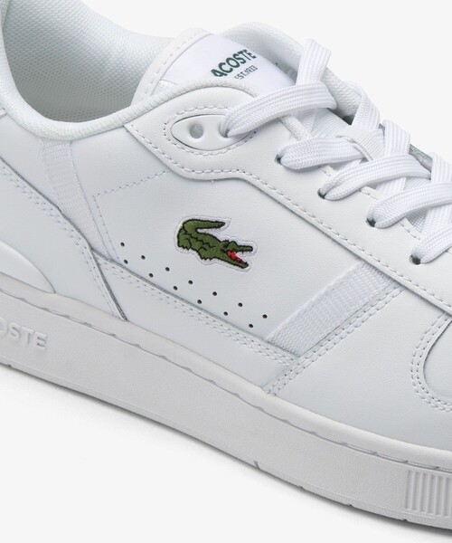LACOSTE（ラコステ）の「メンズ T-CLIP SET 224 2 SMA（スニーカー・メンズ・ホワイト×ホワイト・28.5cm/25.0cm/26.0cm/25.5cm/26.5cm/27.0cm/28.0cm/30.0cm/29.0cm）」の4枚目の写真