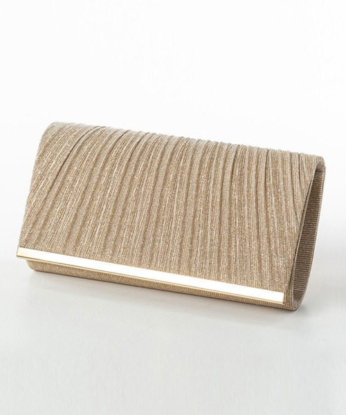 florist(フローリスト)の「【2way】シャイニーレイオケージョンクラッチバッグ(クラッチバッグ・レディース・ゴールド/ピンク/ブラック/チャコールグレー/シルバー・FREE)」の13枚目の写真