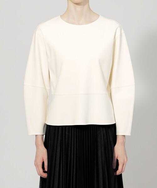 セール】ソフトジャージー ペプラムカットソー（Tシャツ/カットソー