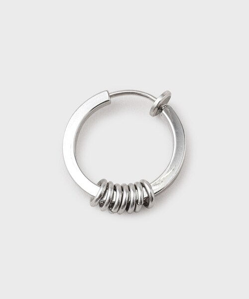 tk.TAKEO KIKUCHI（ティーケータケオキクチ）の「◆【2WAY】フープイヤリング【片耳用】（その他・メンズ・シルバー系その他6/シルバー/シルバー系9/シルバー系7/シルバー系4/シルバー系その他・00）」の5枚目の写真