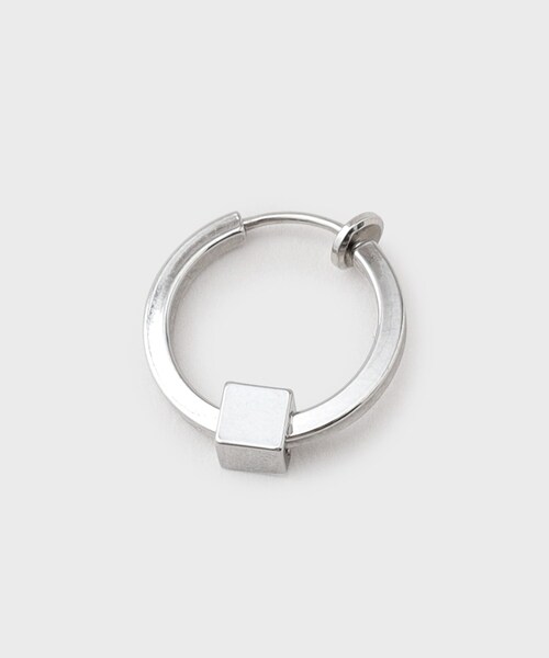 tk.TAKEO KIKUCHI（ティーケータケオキクチ）の「◆【2WAY】フープイヤリング【片耳用】（その他・メンズ・シルバー系その他6/シルバー/シルバー系9/シルバー系7/シルバー系4/シルバー系その他・00）」の2枚目の写真