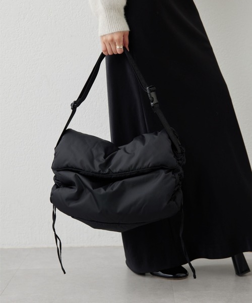 NOMADIS（ノマディス）の「【NOMADIS】ナイロンショルダーバッグ/BOY FLAP（ショルダーバッグ・レディース・ブラック・FREE）」の7枚目の写真