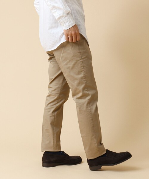 NOLLEY’S（ノーリーズ）の「《ビジカジ対応》ストレッチツイルフィットパンツ（チノパンツ・メンズ・グレー/ネイビー/キナリ/ベージュ・M/L/XL/S）」の19枚目の写真