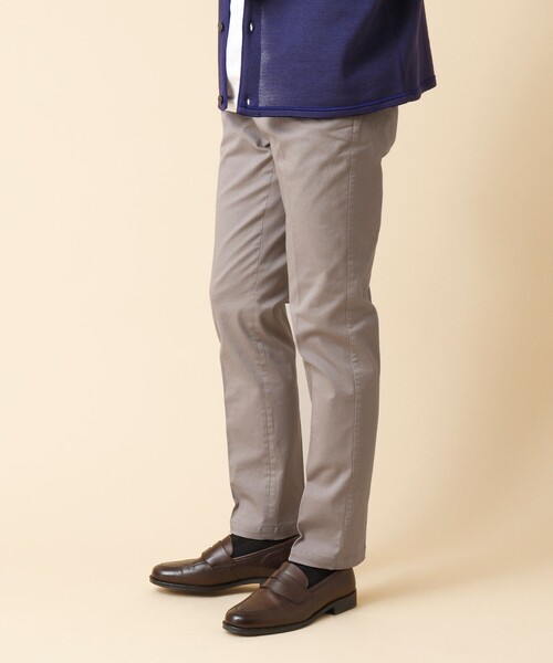 NOLLEY’S（ノーリーズ）の「《ビジカジ対応》ストレッチツイルフィットパンツ（チノパンツ・メンズ・グレー/ネイビー/キナリ/ベージュ・M/L/XL/S）」の13枚目の写真