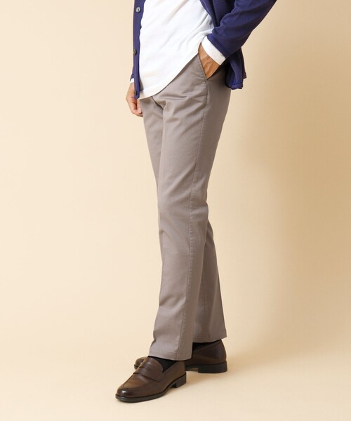 NOLLEY’S（ノーリーズ）の「《ビジカジ対応》ストレッチツイルフィットパンツ（チノパンツ・メンズ・グレー/ネイビー/キナリ/ベージュ・M/L/XL/S）」の14枚目の写真