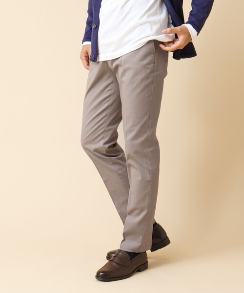 NOLLEY’S（ノーリーズ）の「《ビジカジ対応》ストレッチツイルフィットパンツ（チノパンツ・メンズ・グレー/ネイビー/キナリ/ベージュ・M/L/XL/S）」の15枚目の写真