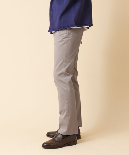 NOLLEY’S（ノーリーズ）の「《ビジカジ対応》ストレッチツイルフィットパンツ（チノパンツ・メンズ・グレー/ネイビー/キナリ/ベージュ・M/L/XL/S）」の16枚目の写真