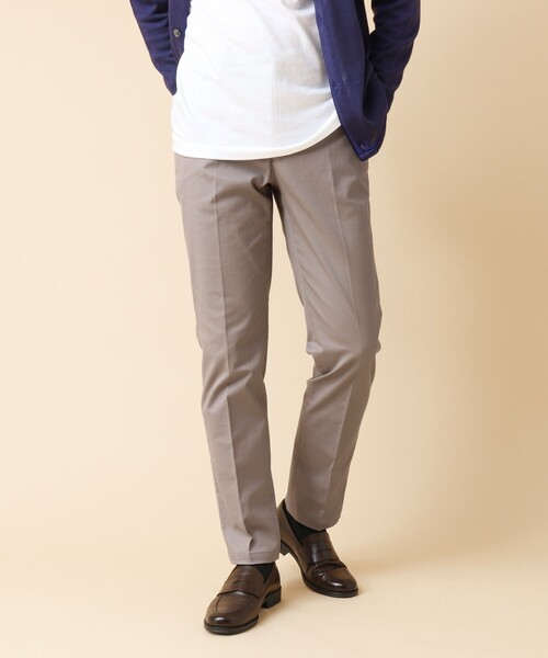 NOLLEY’S（ノーリーズ）の「《ビジカジ対応》ストレッチツイルフィットパンツ（チノパンツ・メンズ・グレー/ネイビー/キナリ/ベージュ・M/L/XL/S）」の8枚目の写真