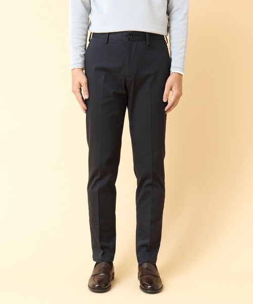 NOLLEY’S（ノーリーズ）の「《ビジカジ対応》ストレッチツイルフィットパンツ（チノパンツ・メンズ・グレー/ネイビー/キナリ/ベージュ・M/L/XL/S）」の10枚目の写真